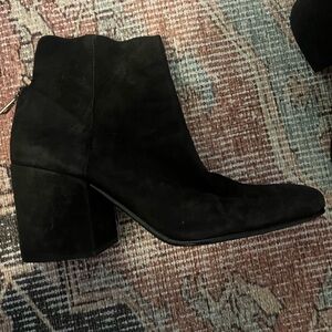 Black Lucky Brand ankle boot